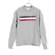 [二手] 【日本直送】 MAGLIA tricolor line trainer sweatshirt Crew neck cotton gray multicolor