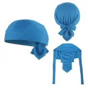 Outdoor Sports Cycling Cap Anti Sweat UV Running Hat Helmet Lining Solid Color