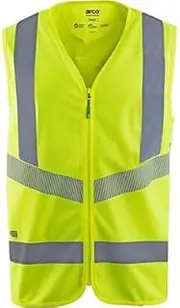 TROJAN Arco Responsible Men’s Yellow Hi-Vis Vest