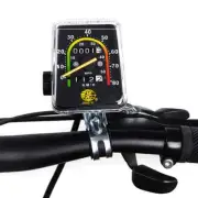 Bicycle Bike Computer Waterproof Mechanical Odometer Stopwatch Wired Speedometer