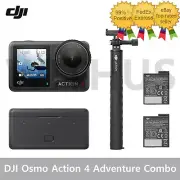 DJI Osmo Action 4 Adventure Combo - 4K/120fps Waterproof Action Camera