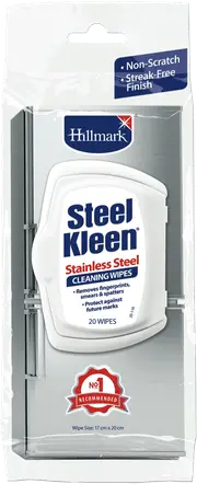 Hillmark Steelkleen Wipes 20PK