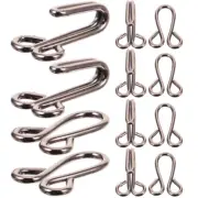 30 Pcs Trousers Hook Women's Miss Eye Replacement Closures Fasteners