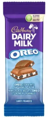 Cadbury Dairy Milk, OREO Cookie Bits and Vanilla Creme, Chocolate Bar, 95g