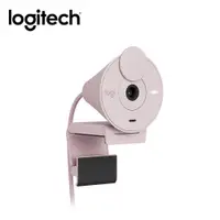 在飛比找誠品線上優惠-logitech羅技BRIO 300網路攝影機/ 玫瑰粉