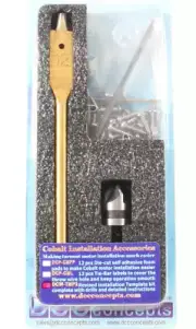 DCC Concepts Cobalt Turnout Motor Switch Machine Installation Template DCD-AD2fx