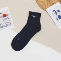 在飛比找Yahoo奇摩購物中心優惠-Mizuno 襪子 Ankle Socks 短襪 黑 淺藍 