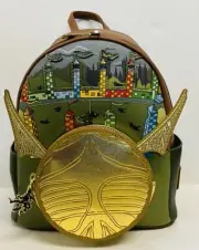 Loungefly Harry Potter Golden Snitch Mini Backpack