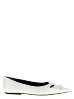 [Marc Jacobs] Marc Jacobs-The Kat Flat Shoes Bianco-Donna 37