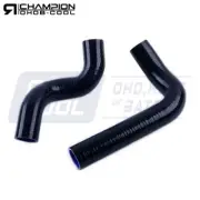FOR 1984 1985 Mazda RX7 RX-7 GSL-SE 1.3L 13B Silicone Radiator Water Hoses BlACK (for: Mazda)