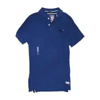 在飛比找Yahoo奇摩購物中心優惠-SUPERDRY 極度乾燥 短袖 POLO 藍色 1631