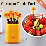 Animal Kids Food Picks Bento Crockery Cute Mini Toothpicks Children Fruit Forks