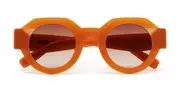 Kaleos Foote C4 Men's Sunglasses Orange Size 47