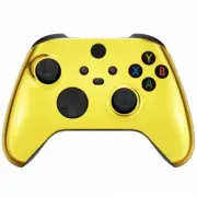 Chrome Gold Xbox One Series S|X Custom UN-MODDED Controller Unique Design