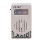 Telephone Ringer Phone Amplifier Ring Speaker Strobe Light Flasher Bell Loud