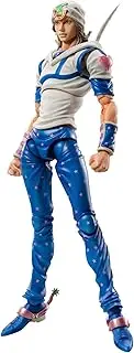 Super Action Statue JoJo's Bizarre Adventure Part 7 Steel Ball Run Johnny Joester, Approx. 5.9 inches (150 mm), PVC & ABS & POM, Pre-Painted Action Figure