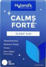 Sleep Aid Tablets, Calms Forte by Hyland's, Anxiety, Stress, and Insomnia