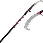 Telescopic Pole Saw, 12Ft/3.6M Extendable Telescopic Landscaping Pole Saw Used for Pruning and Trimming Branches and Leaves High-Altitude Fruit Tree Cutting Saw Trimmer