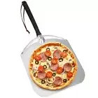 Aluminum Turning Pizza Peel for Oven and Grill 12 x 14 Inch Pizza Spatula Tur...