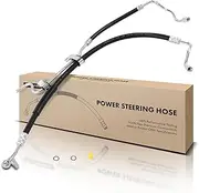 A-Premium Power Steering Pressure Line Hose Assembly Compatible with Subaru Forester 2005-2008 Impreza