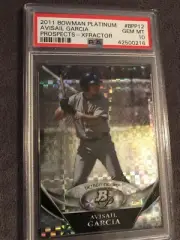 2011 Bowman Platinum Avisail Garcia Tigers Prospect Xfractor PSA 10 GEM POP 1