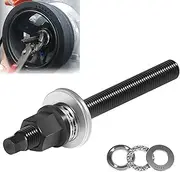 LS Harmonic Balancer Installation Tool Crank Pulley Install Tool Compatible with Chevy GM 1997-UP V8 LS1 LS2 LS3 LS4 LSX LSA LS6 LQ4 LQ9 with Thrust Bearing & Wrench Flats