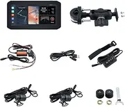 BEALIFE Motorcycle DVR Dvr 6.25 Wireless Motorcycle Car Play Android Auto Touch Screen Motorcycle Dual Camera Dash Cam Durable