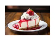 Strawberry Cheesecake Art Canvas Print