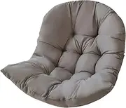 Prettyia Egg Chair Outdoor Hammock Seat Cushion, Swing Hanging Chair Cushion for Indoor Outdoor Lounge Camping Yard Patio Garden Chair - Dark Grey