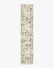75' x 365' | Machine Washable Runner Rug | Kid & Pet Friendly | Indoor Rug | Sarrah Sage Rug | Ruggable