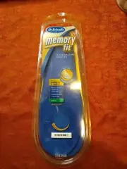 Dr. Scholl’s Comfort and Energy Memory Fit Insoles for Men - Size 8-13