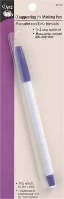 Dritz 677-60 Disappearing Ink Marking Pen-Purple