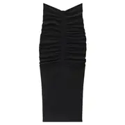 [Alexander Wang] Ruched Maxi Skirt