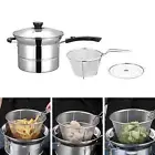 Milk Pot Pasta Spaghetti Noodles Ergonomic Handle Saucepan with Lid Induction