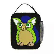 c642 Gay Tye Dye Furby Relaxed Fit Lunch Bags Insulated Lunch Tote Portable Bento Box Resuable Picnic Bags for Woman Work Kids School k642