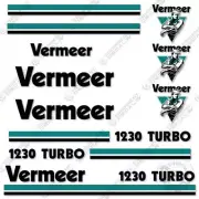 Fits Vermeer 1230 Turbo Decal Kit Brush Chipper - 7 YEAR OUTDOOR 3M VINYL!