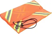 BESTonZON Reflective Signal Flag for Night Safety Mesh Car End Flag Essential Safety Accessory for Trailers Excellent Visibility Adverse Weather Conditions