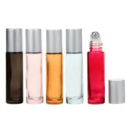 10 Pcs Essential Oil Roller Bottle Mini Refillable Perfume Travel