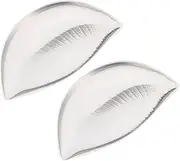 [TOYANDONA] Silicone Gel Bra Inserts Push Up Breast Cups Cleavage Enhancers Pads Bra Padding Bust Enhancer 2pcs Clear