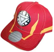 Disney Parks Marvel Iron Man Glow in the Dark Adjustable Baseball Cap Hat