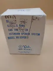 NOS Deluxe Citizens Band Car Transceiver Extension Speaker System Model XSPCB-1