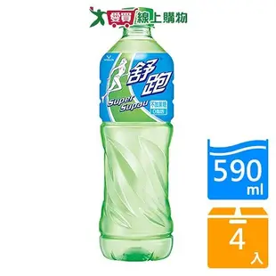 舒跑運動飲料寶特瓶590mlx4入【愛買】