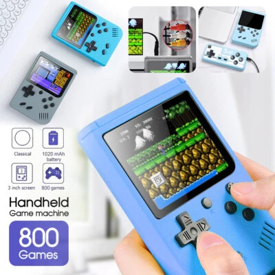 Handheld Game Console Retro Video Game boy Game Toy Built-in 500 Games Kids AU++