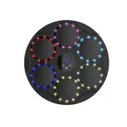 Music Boxing Machine, Colorful LED Wall Mounted Smart Bluetooth Music Boxing Training Equipment, Electronic Boxing Music Workout Machine for Home and Gym