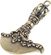 VALICLUD Necklace Pendant Charm Brass Retro Charm Keychain Necklace Accessory Suitable for Handbag or Backpack Decoration