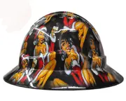 Cool Hard Hats Unisex SANTA LADIES Pro Choice Wide Brim Safety Hard Hat
