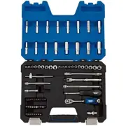 Draper Metric Imperial Socket Set 1/4"D 75 Piece Deep & Standard 6 Point 16448