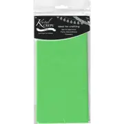 Krystal Lime Green Crepe Paper (1 Sheet)