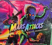 MARS ATTACKS 1994 TRADING CARDS COMPLETE SET IN SLEEVES W/ BOX (EMPTY)