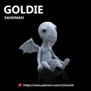 Goldie from Sandman custom mini figure for 4" 6" 7" 12" action figures